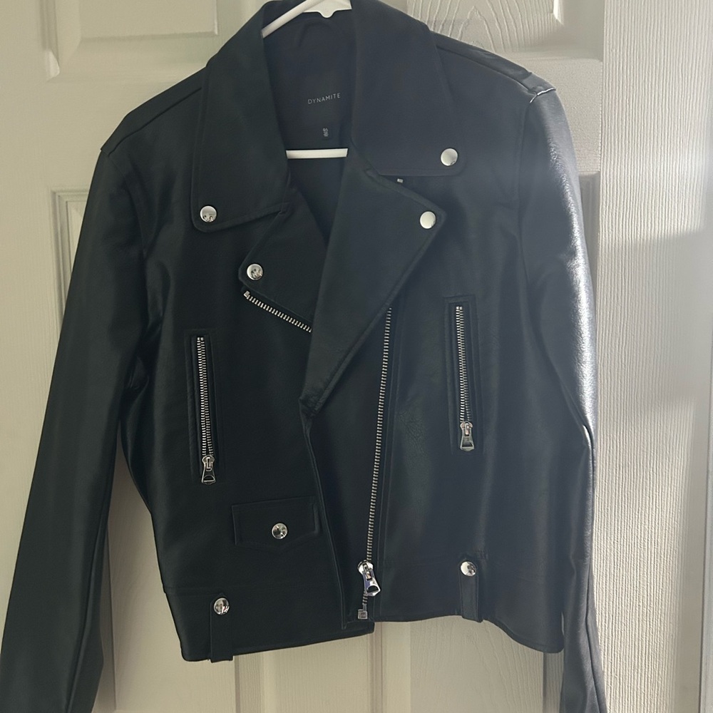 Leather jacket